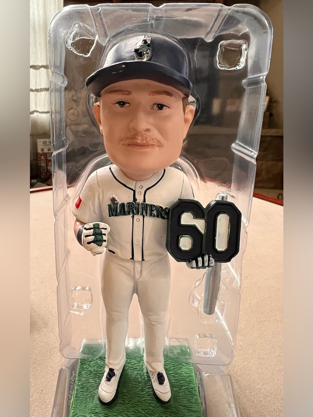 Mariners Cal Raleigh 60 Bobblehead Figurine
